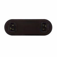 6" Oval Combo Light w/ 14 LED Stop, Turn & Tail & 16 LED Back-Up - Red LEDs (Red or Clear Lens)