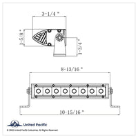 6, 8, 10, 20, 30 or 40 High Power CREE LED Single Row Light Bars (Various Lengths)