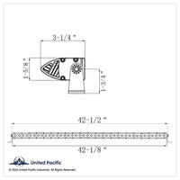 6, 8, 10, 20, 30 or 40 High Power CREE LED Single Row Light Bars (Various Lengths)