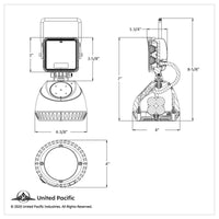 United Pacific - Magnetic Rechargeable LED Work Light