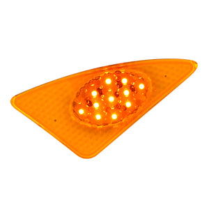 11 Amber LED Fender Signal Light For 2008-2017 Kenworth T660 (Driver or Passenger Side)