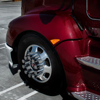 11 Amber LED Fender Signal Light For 2008-2017 Kenworth T660 (Driver or Passenger Side)