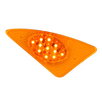 11 Amber LED Fender Signal Light For 2008-2017 Kenworth T660 (Driver or Passenger Side)