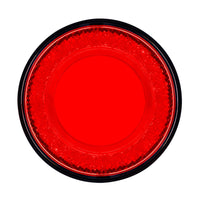 United Pacific - 24 LED 4" Round Mirage Stop, Turn & Tail Light - Red LEDs (Red Lens)