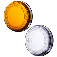 United Pacific - 24 LED 4" Mirage Turn Signal Light - Amber LEDs (Amber or Clear Lens)