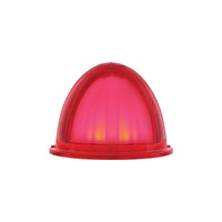 9 LED Dual Function GloLight Watermelon Cab/Auxiliary Light - Amber or Red LEDs (Amber, Red or Clear Lens)