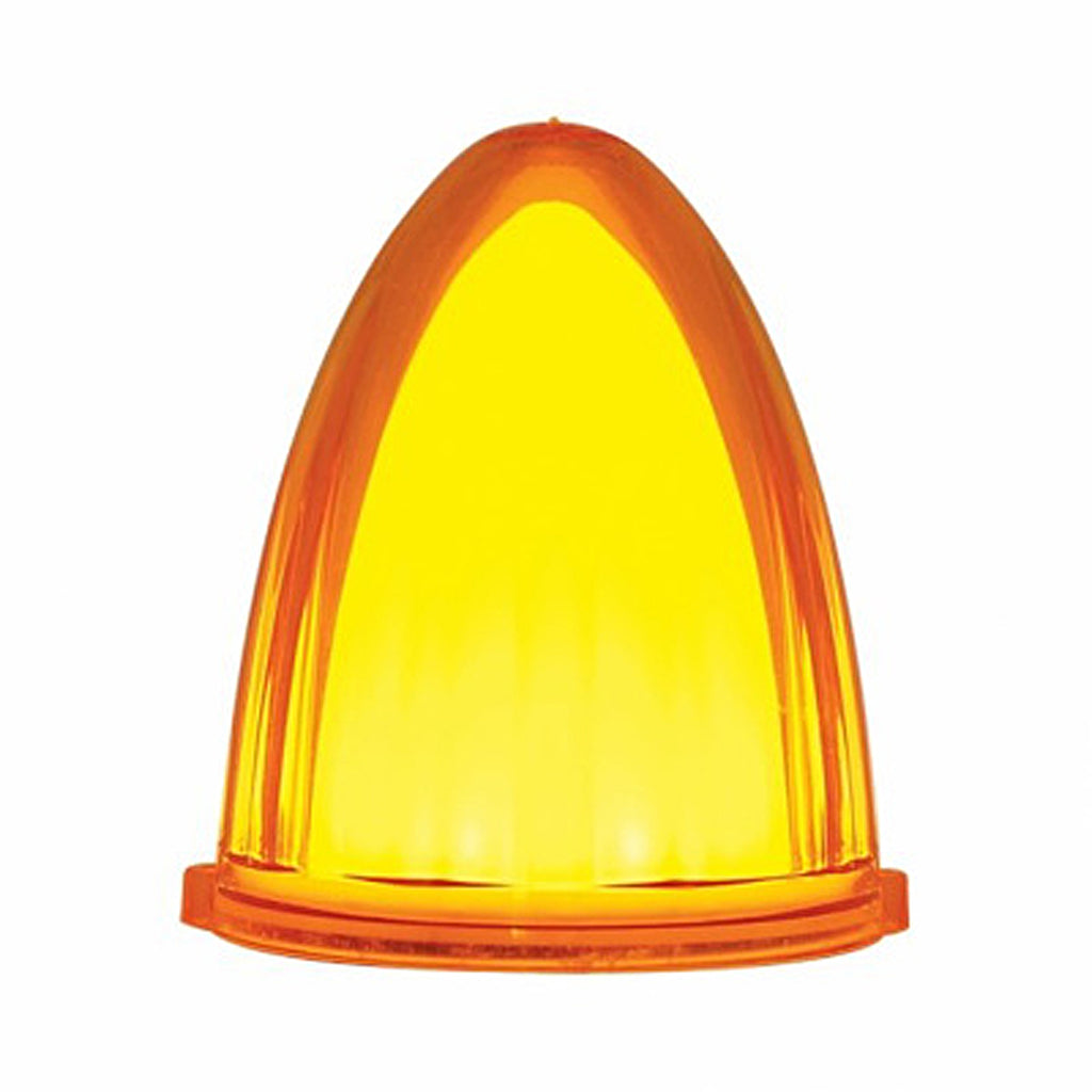 9 LED Dual Function GloLight Watermelon Grakon 1000 Style Cab Light - Amber LEDs (Amber or Clear Lens)