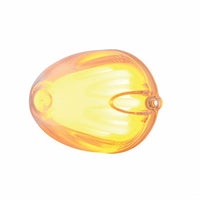 9 LED Dual Function GloLight Watermelon Grakon 1000 Style Cab Light - Amber LEDs (Amber or Clear Lens)