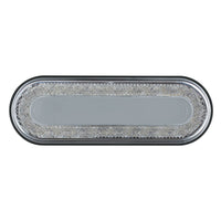 24 LED 6" Oval Mirage Turn Signal Light - Amber LEDs (Amber or Clear Lens)