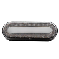 24 LED 6" Oval Mirage Turn Signal Light - Amber LEDs (Amber or Clear Lens)