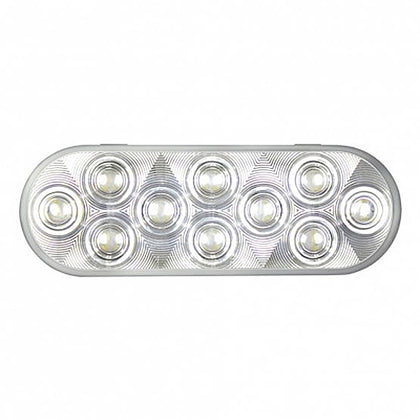 United Pacific - 20 LED 6" Oval Back-Up Light - Competition Series