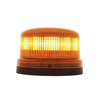 United Pacific - 8 High Power LED Low Profile Beacon Light (Magnetic or Permanent Mount)