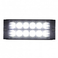 United Pacific - 12 High Power LED Low Profile Warning Light Head (Amber or White LEDs)