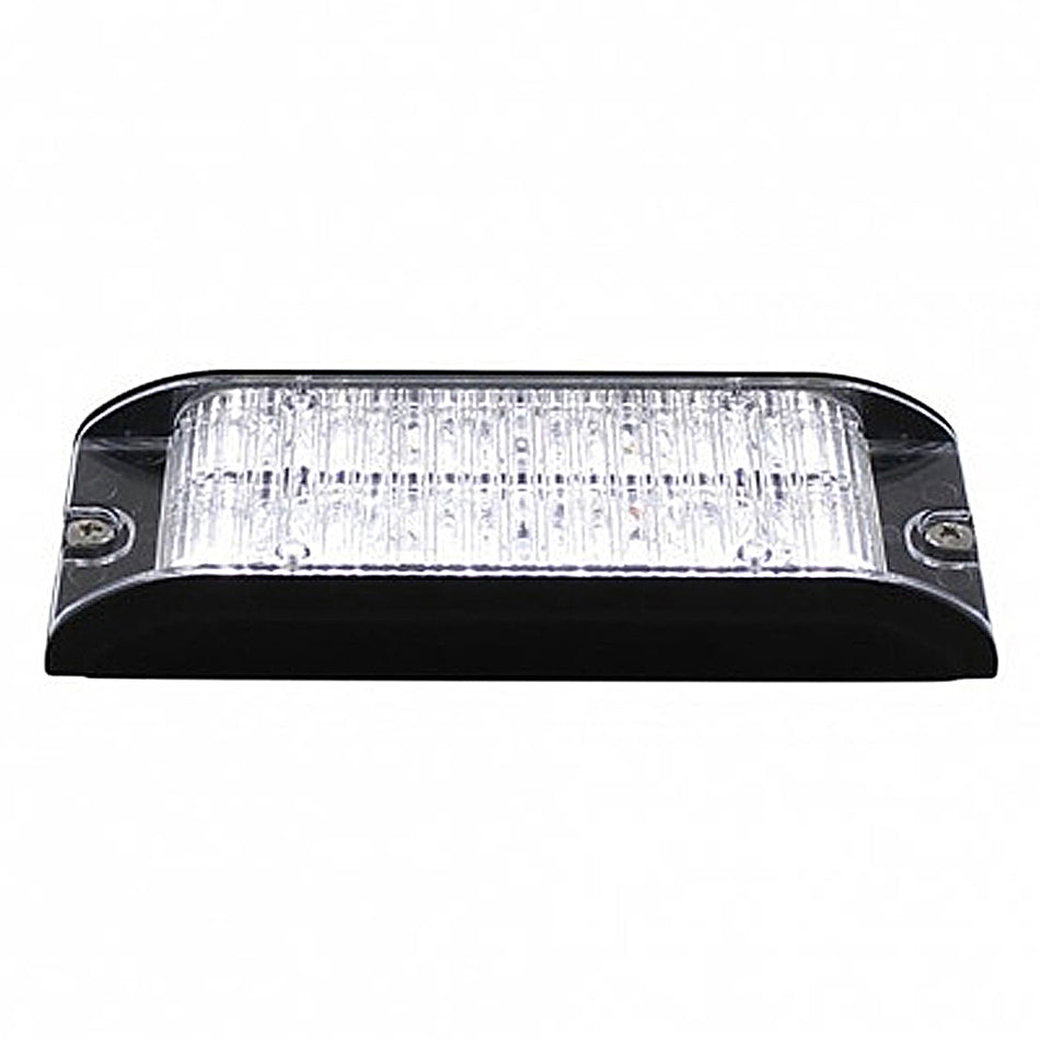 United Pacific - 12 High Power LED Low Profile Warning Light Head (Amber or White LEDs)