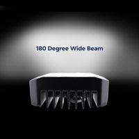 United Pacific - 9 LED High Power 3-7/8" Square or Round Work/Flood Light (White LEDs)