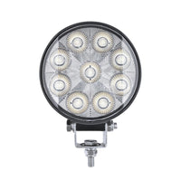 United Pacific - 9 LED High Power 3-7/8" Square or Round Work/Flood Light (White LEDs)