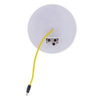 19 LED 4" Round Double Fury Stop, Turn, Tail Light w/ Warning Light - Red & Amber LEDs (Clear Lens)