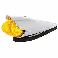 19 LED Reflector Grakon 1000 Cab Light Kit w/ Visor - Amber LEDs (Amber or Clear Lens)