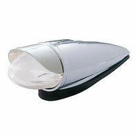 9 LED Dual Function GloLight Watermelon Grakon 1000 Cab Light Kit w/ Visor - Amber LEDs (Amber or Clear Lens)