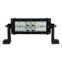 United Pacific - 12 High Power LED Dual Row 8" Curved Flood/Spot Light Bar