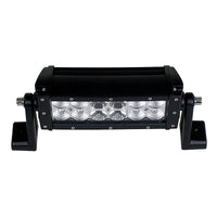 United Pacific - 12 High Power LED Dual Row 8" Curved Flood/Spot Light Bar