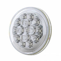 15 LED 2-3/8" Dual Function Signal Light For Harley Motorcycle - Red LEDs (Red Lens)