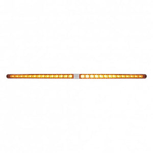 United Pacific - Dual 14 LED 12" Light Bars With Bezel (Various Colors)
