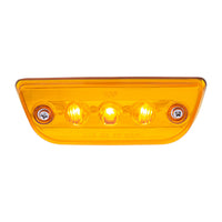 3 LED Cab Light For 2013-2021 Peterbilt 579 & Kenworth T680/T770/T880 - Amber LEDs (Amber Lens)