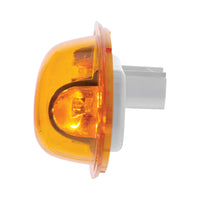 5 LED Turn Signal Light For 2008-2017 Freightliner Cascadia w/ Slope Lens - Amber LEDs (Amber Lens)