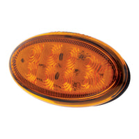 8 LED Fender Parking & Turn Signal Light For Peterbilt 386 (2006-2014) & 387 (2006-2010) - Amber LEDs (Amber Lens)