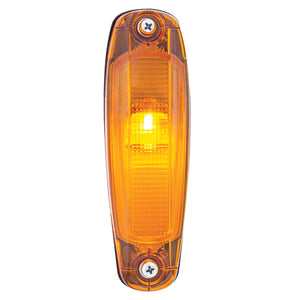 2 LED Cab Light For 2018-2024 Freightliner Cascadia - Amber LEDs (Amber Lens)