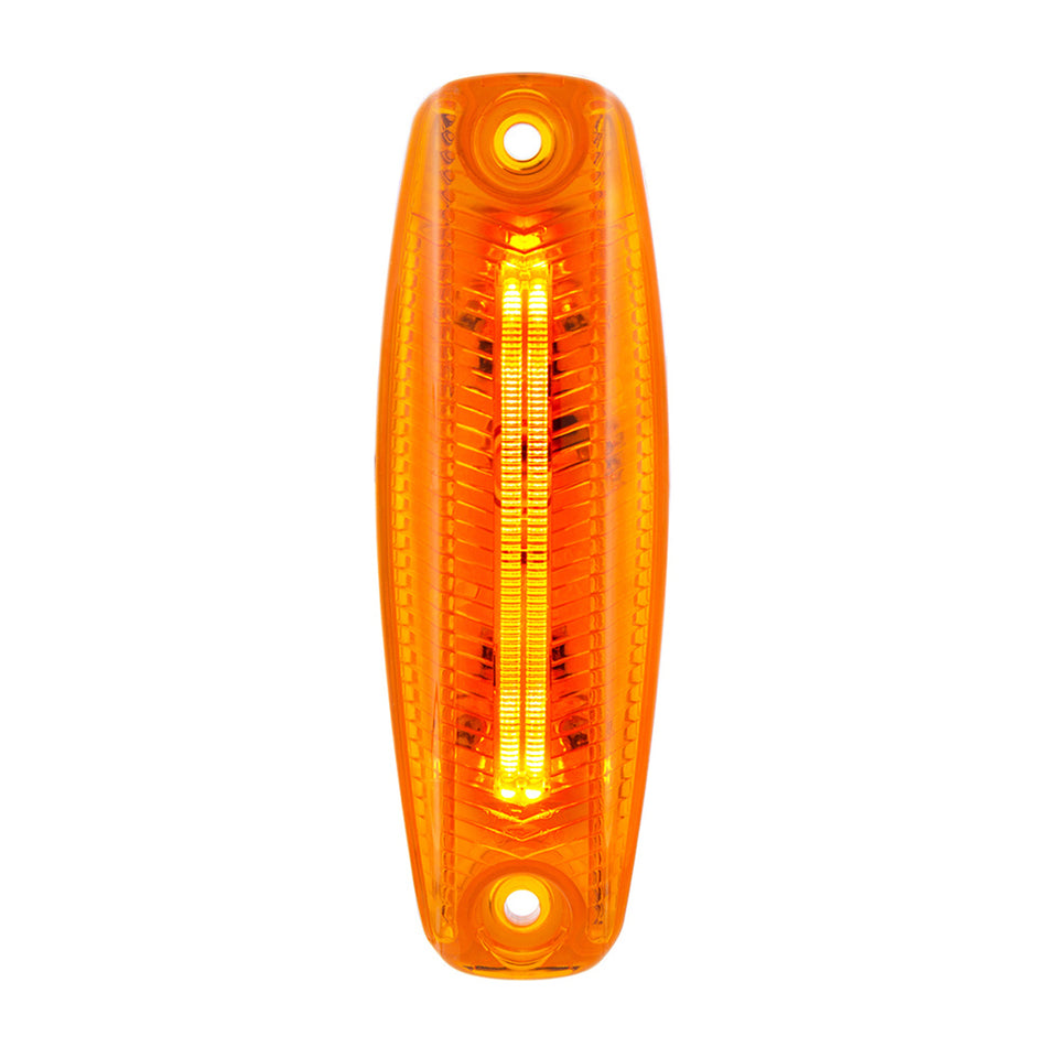 4 LED LIGHTTRACK Cab Light For 2018-2024 Freightliner Cascadia - Amber LEDs (Amber Lens)