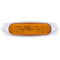 4 LED LIGHTTRACK Clearance/Marker Light - Amber or Red LEDs (Amber, Red or Clear Lens)