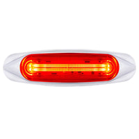 4 LED LIGHTTRACK Clearance/Marker Light - Amber or Red LEDs (Amber, Red or Clear Lens)