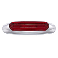 4 LED LIGHTTRACK Clearance/Marker Light - Amber or Red LEDs (Amber, Red or Clear Lens)