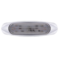 4 LED LIGHTTRACK Clearance/Marker Light - Amber or Red LEDs (Amber, Red or Clear Lens)