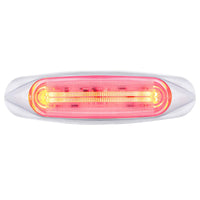 4 LED LIGHTTRACK Clearance/Marker Light - Amber or Red LEDs (Amber, Red or Clear Lens)