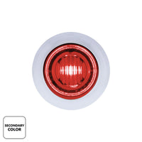 3 LED 3/4" Mini Double Fury Clearance/Marker Light - Various LED Colors