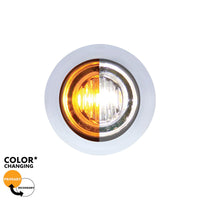 3 LED 3/4" Mini Double Fury Clearance/Marker Light - Various LED Colors