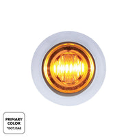3 LED 3/4" Mini Double Fury Clearance/Marker Light - Various LED Colors