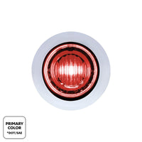3 LED 3/4" Mini Double Fury Clearance/Marker Light - Various LED Colors