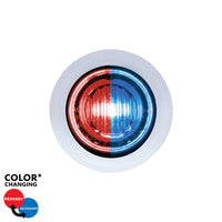 3 LED 3/4" Mini Double Fury Clearance/Marker Light - Various LED Colors