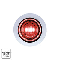 3 LED 3/4" Mini Double Fury Clearance/Marker Light - Various LED Colors
