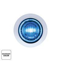 3 LED 3/4" Mini Double Fury Clearance/Marker Light - Various LED Colors