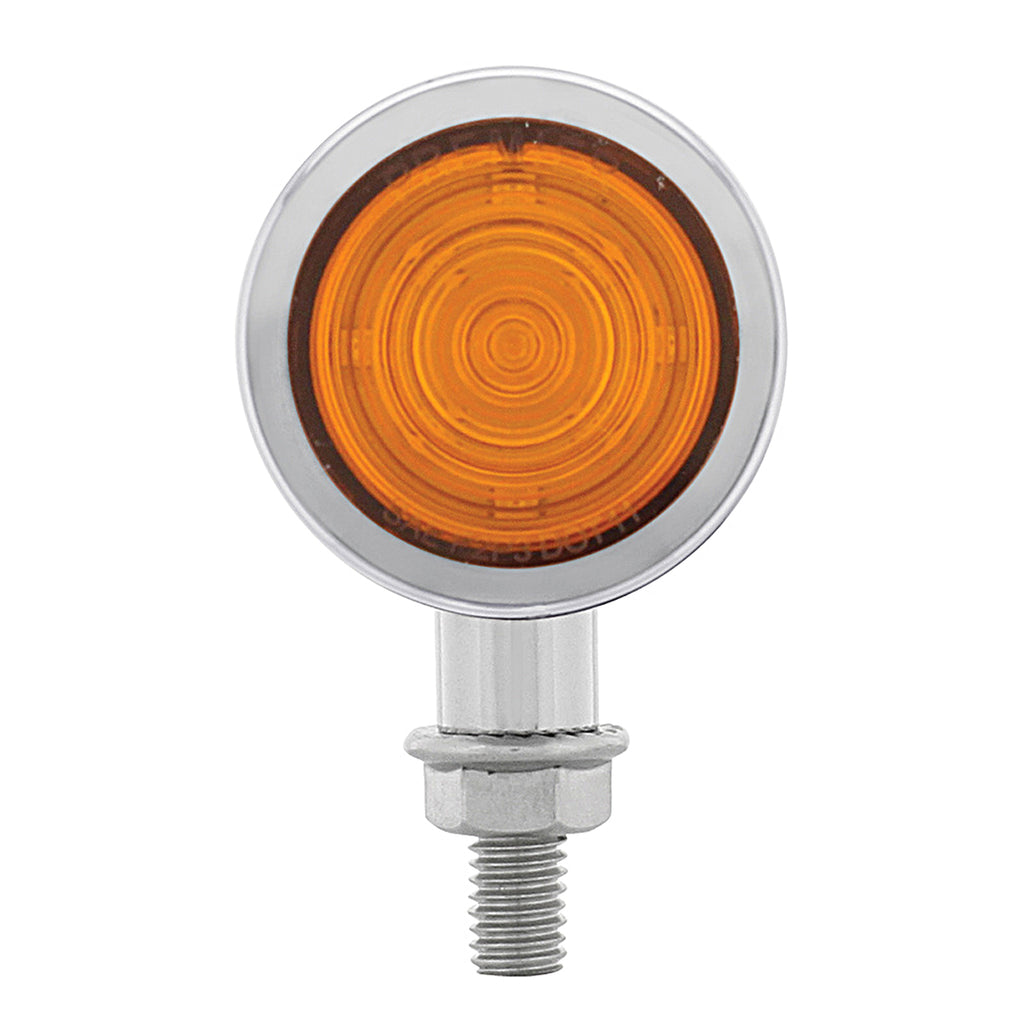 9 LED Dual Function Mini Bullet Light - Amber or Red LEDs (Amber or Re ...