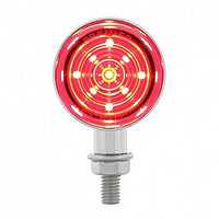 9 LED Dual Function Mini Bullet Light - Amber or Red LEDs (Amber or Red Lens)