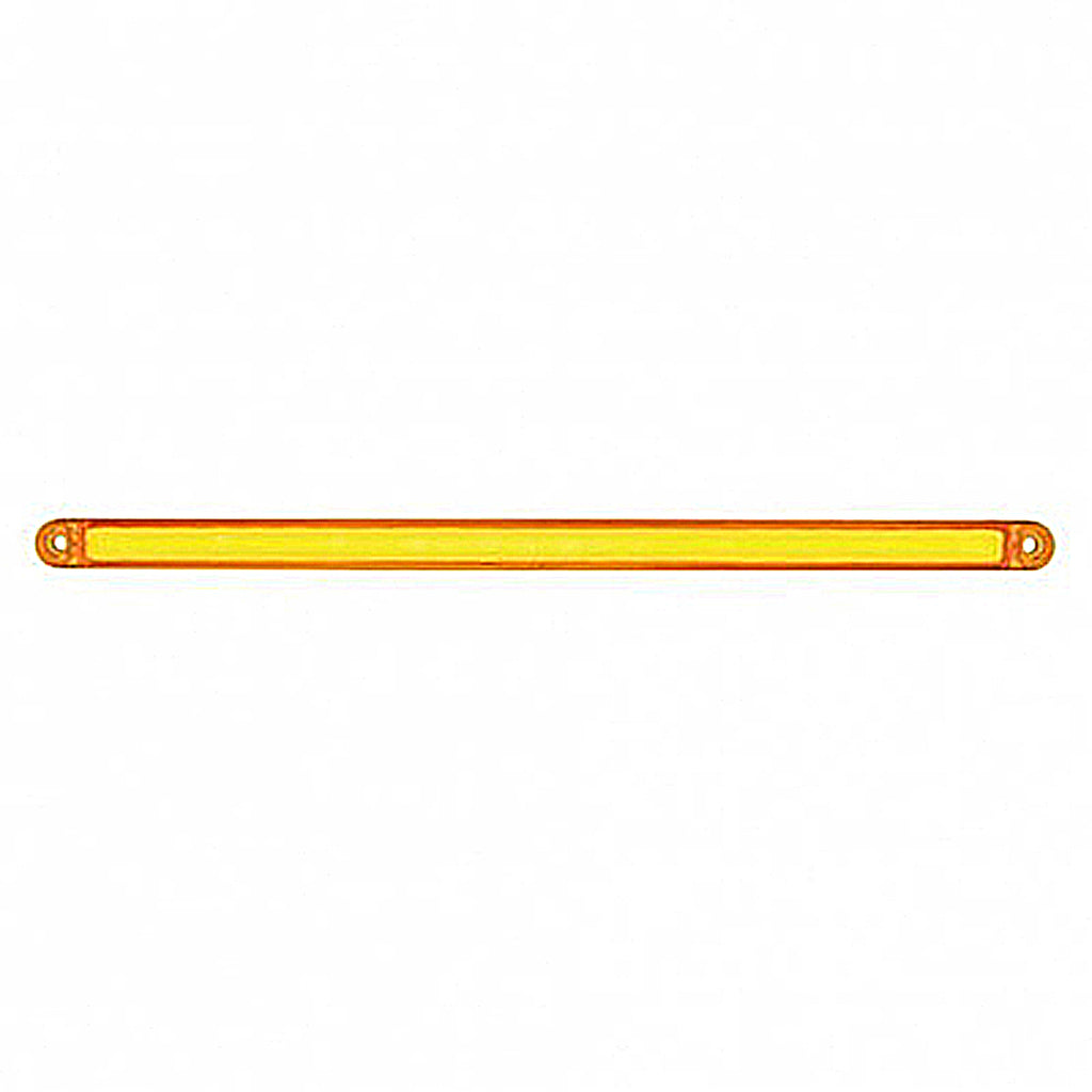 24 LED Dual Function 12" GloLight Turn Signal Bar - Amber or Red LEDs (Amber or Red Lens)