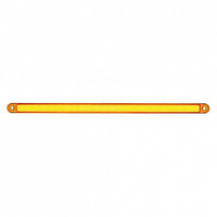 24 LED Dual Function 12" GloLight Turn Signal Bar - Amber or Red LEDs (Amber or Red Lens)