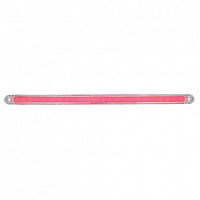 24 LED Dual Function 12" GloLight Turn Signal Bar - Amber or Red LEDs (Amber or Red Lens)