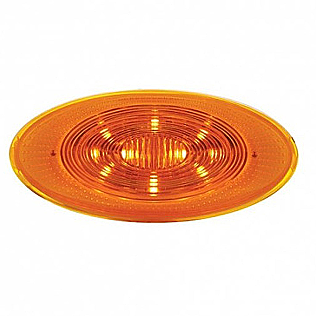 10 LED Fender Parking & Turn Signal Light For Peterbilt 386 (2006-2014) & 387 (2006-2010) - Amber LEDs (Amber or Clear Lens)